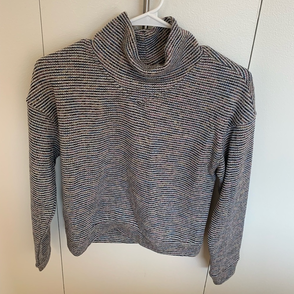 Madewell Colorful Loose Turtleneck